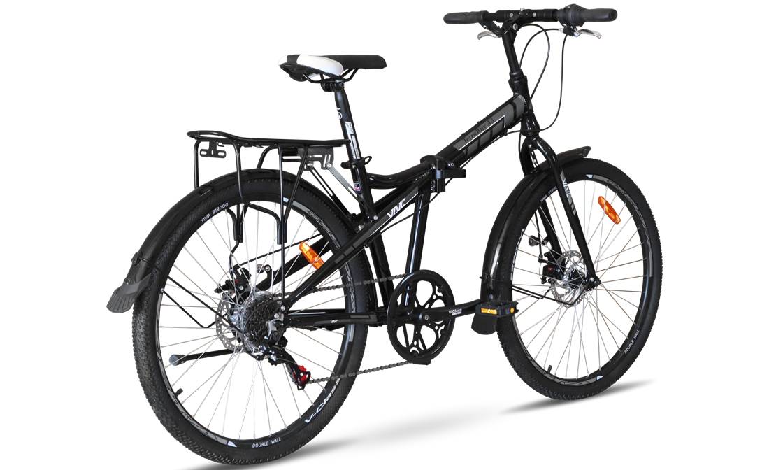 Велосипед складаний VNC TerraWay A3 26" розмір М 2023 Чорно-сірий 2