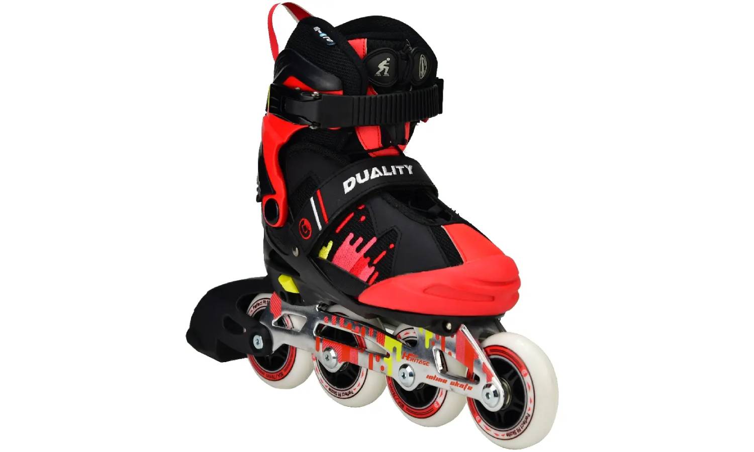 Ролики Micro Duality red-black размер 29-32 3