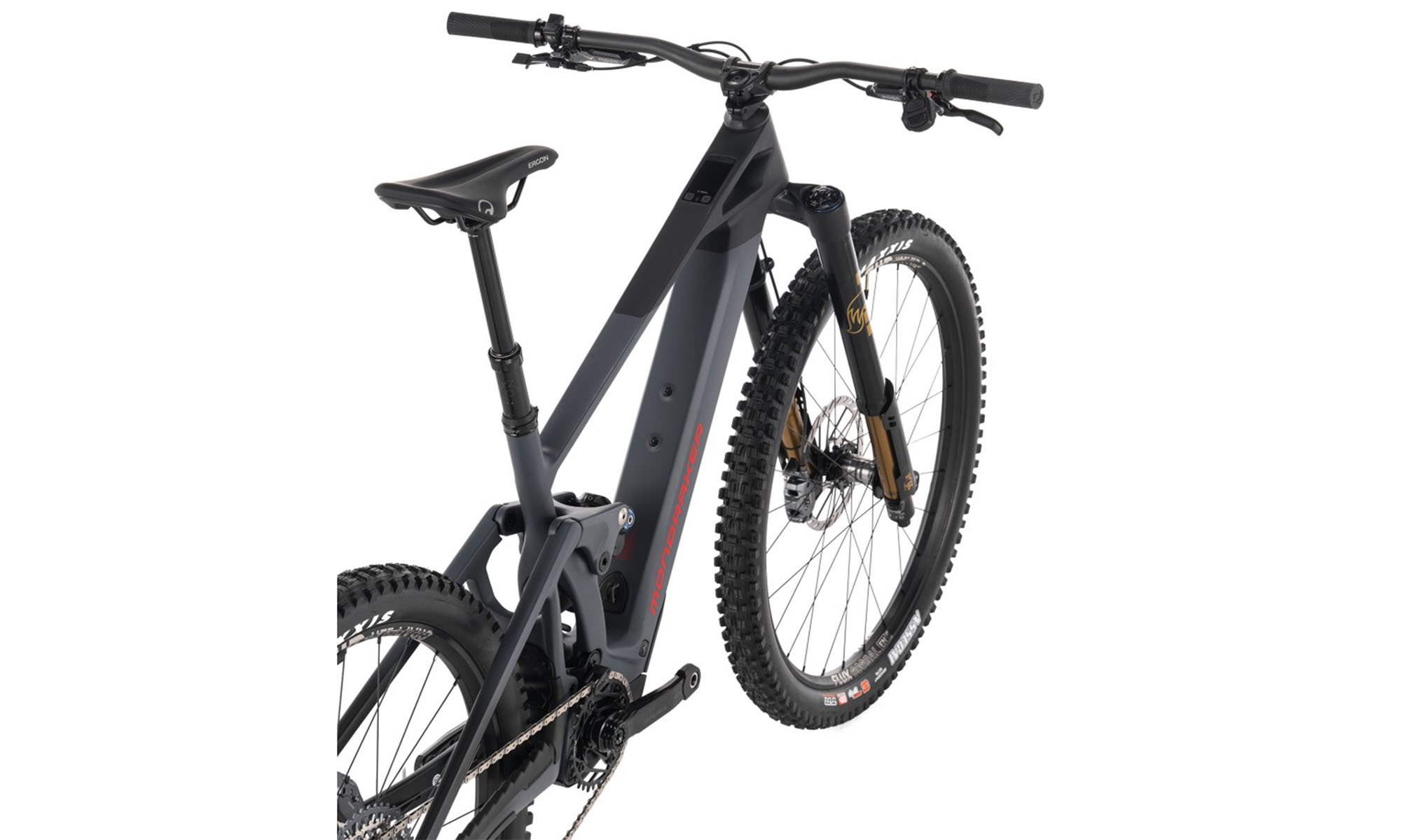 Електровелосипед MONDRAKER DUNE RR Carbon, Mullet 29/27.5'', розмір L, рама 45, 400Wh Bosch SX, рік 2025, Чорний/Сірий 7