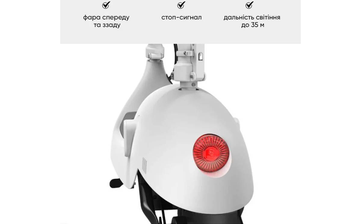 Электросамокат с сидением OKAI Ceetle PRO EA10C 10" 350(900)W, 25Km/h, 10,4Ah, NFC, App, белый 6 Электросамокат с сидением OKAI Ceetle PRO EA10C 10" 350(900)W, 25Km/h, 10,4Ah, NFC, App, белый 6