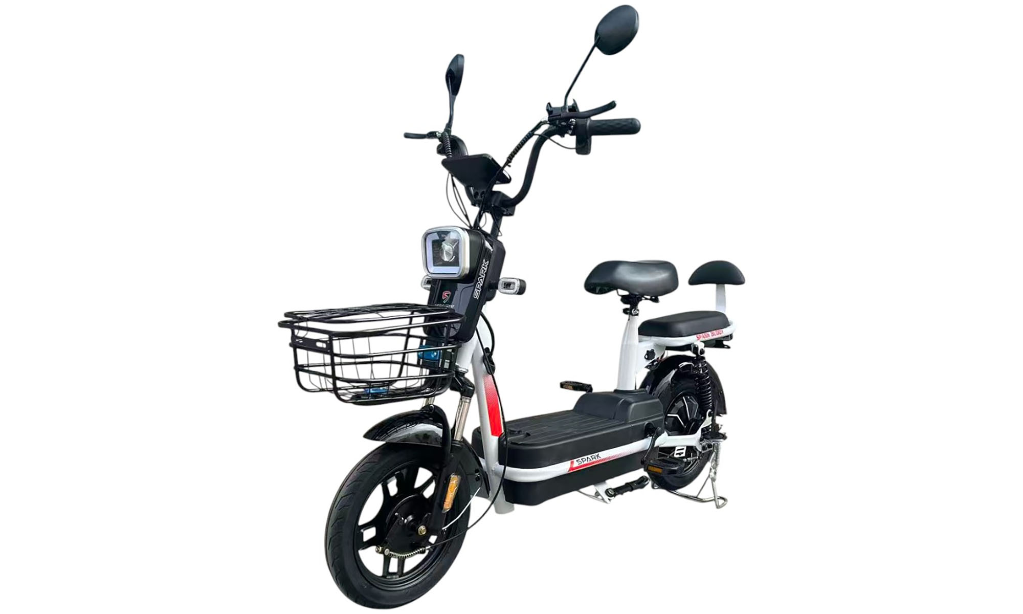 Велосипед с электромотором SPARK BUDDY 14", 48V/500W/12Ah, год 2026, Черный 2 Велосипед с электромотором SPARK BUDDY 14", 48V/500W/12Ah, год 2026, Черный 2