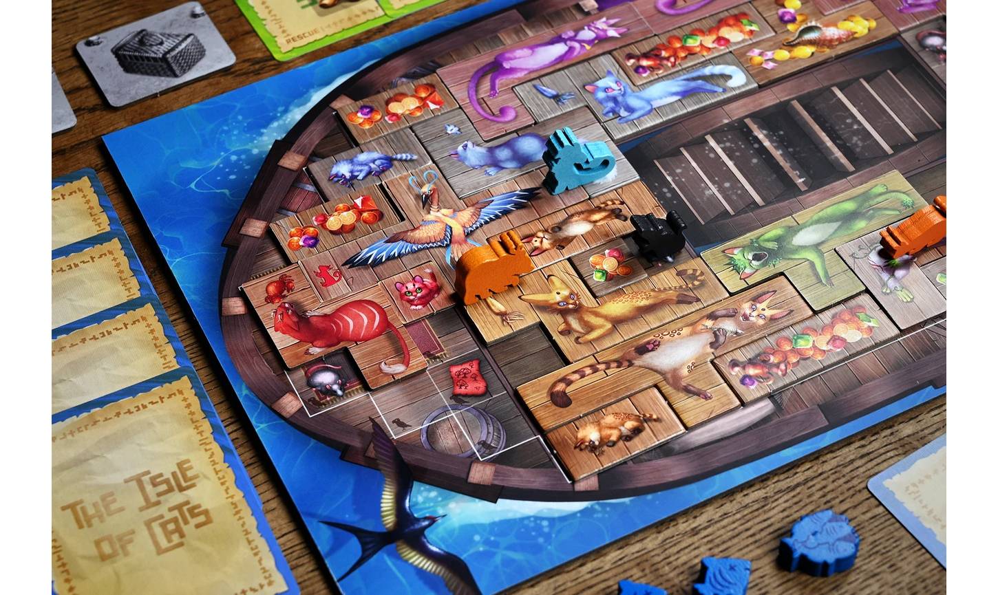 Настольная игра Остров кошек: Котята и зверята (The Isle of Cats: Kittens + Beasts) 6