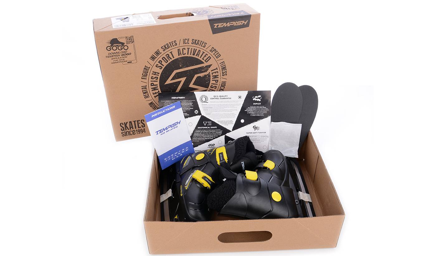 Коньки раздвижные Tempish FUR EXPANZE PLUS размер 33-36 16