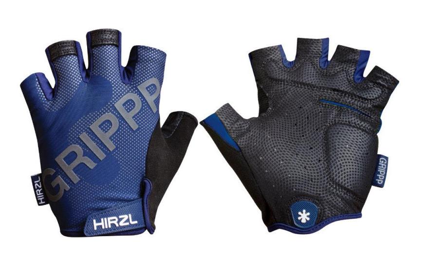 Фотография Велосипедные перчатки Hirzl GRIPPP TOUR SF 2.0, размер M, сине-черный