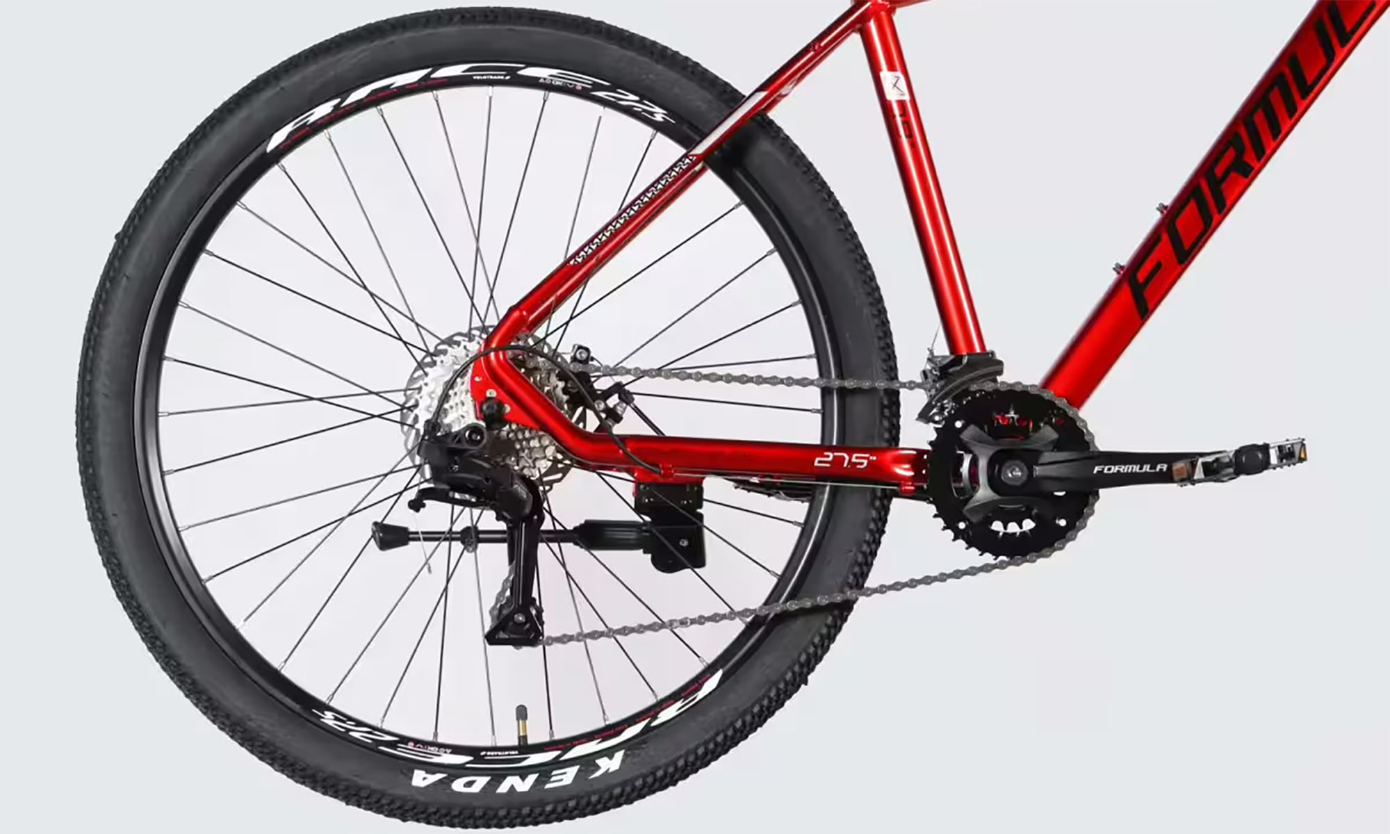 Велосипед Formula ZEPHYR 3.0 DD CS 27.5", размер L, рама 19", год 2026, красный 4