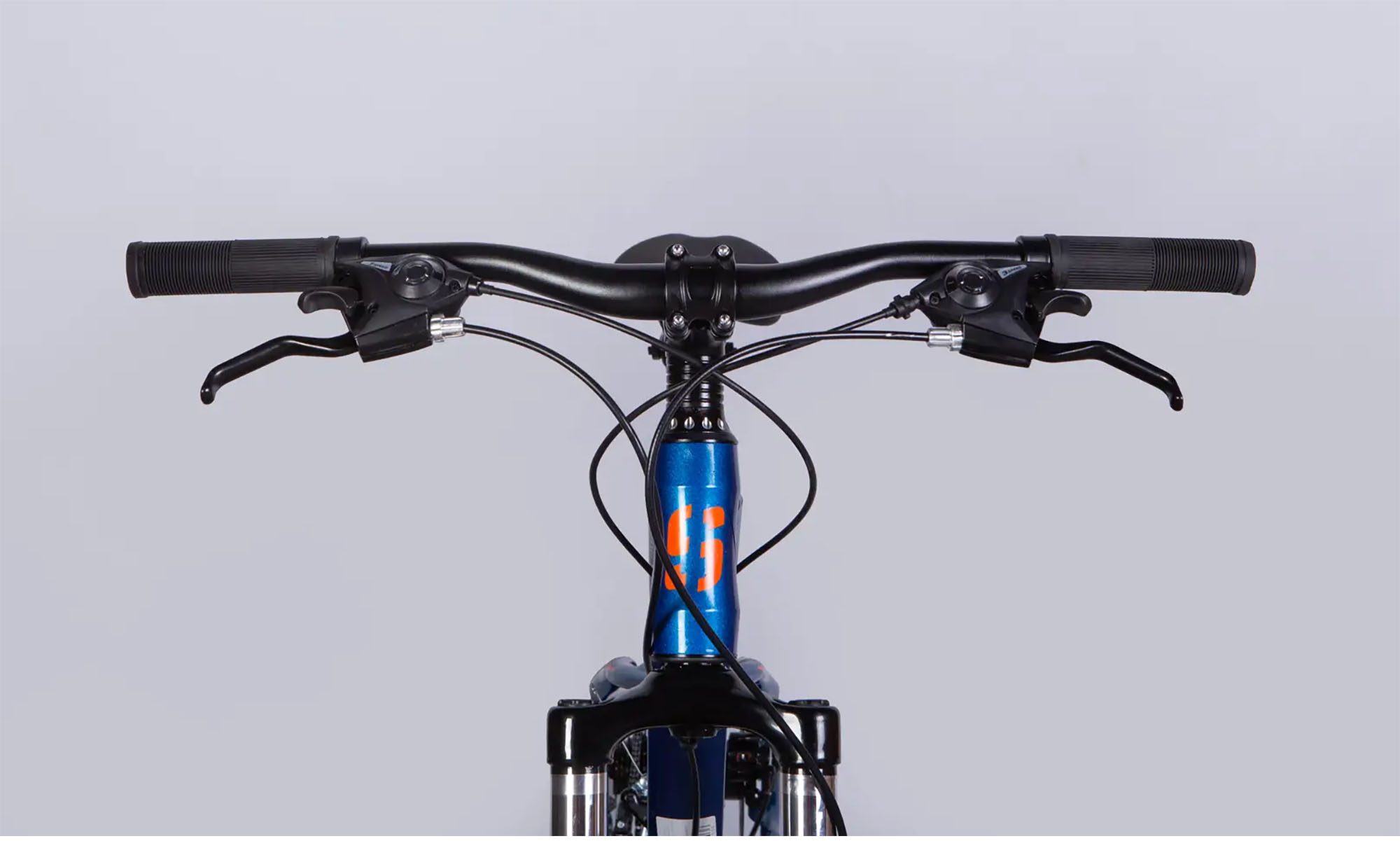 Велосипед SPACE MERCURY DD FR, 24", розмір XXS, рама-11",рік 2026, синьо-помаранчевий 3