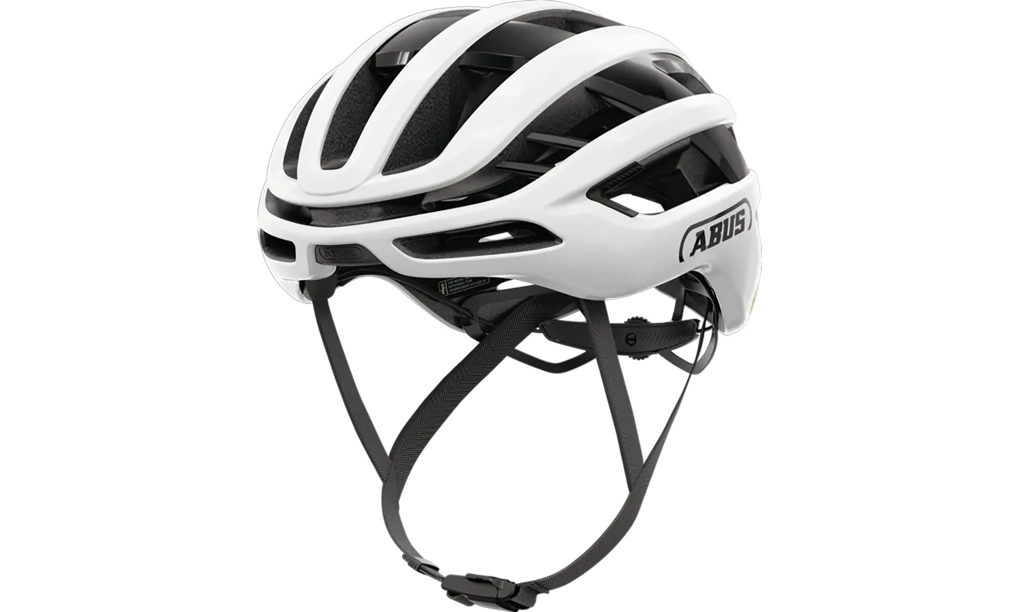 Велошлем спортивный ABUS AIRBREAKER 2.0 MIPS shiny white, размер S (51-55 см), белый 5
