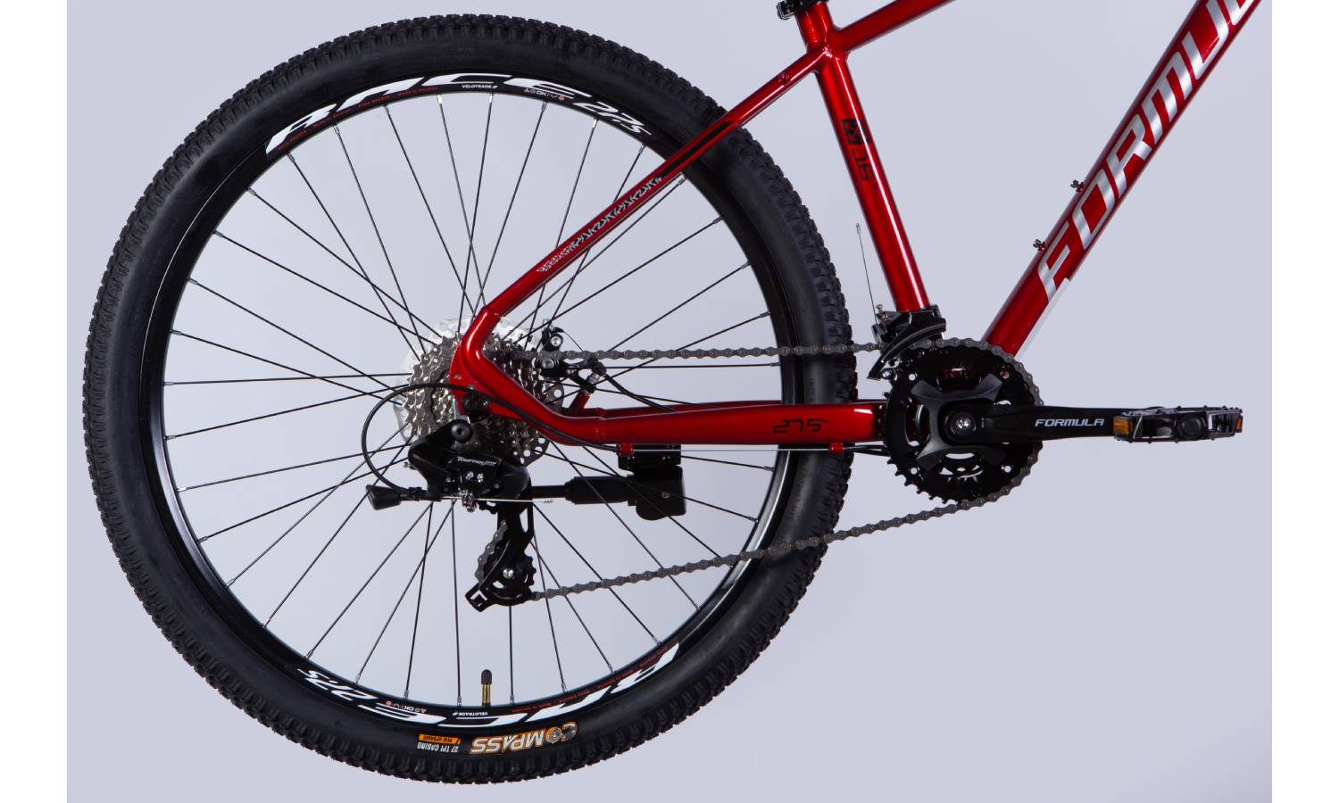 Велосипед Formula THOR DD 27,5" размер S рама 16" 2025 красный 3