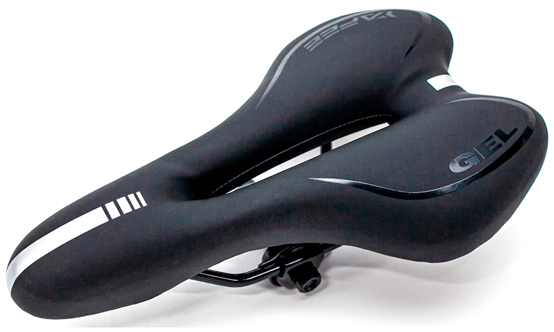 Сідло MTB YF-1034 чорний-білий Сідло MTB YF-1034 чорний-білий