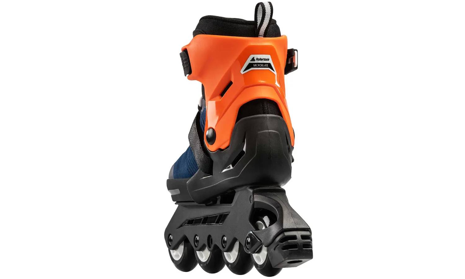 Фотография Ролики Rollerblade Microblade 2024 midnight blue-warm orange 28-32 2