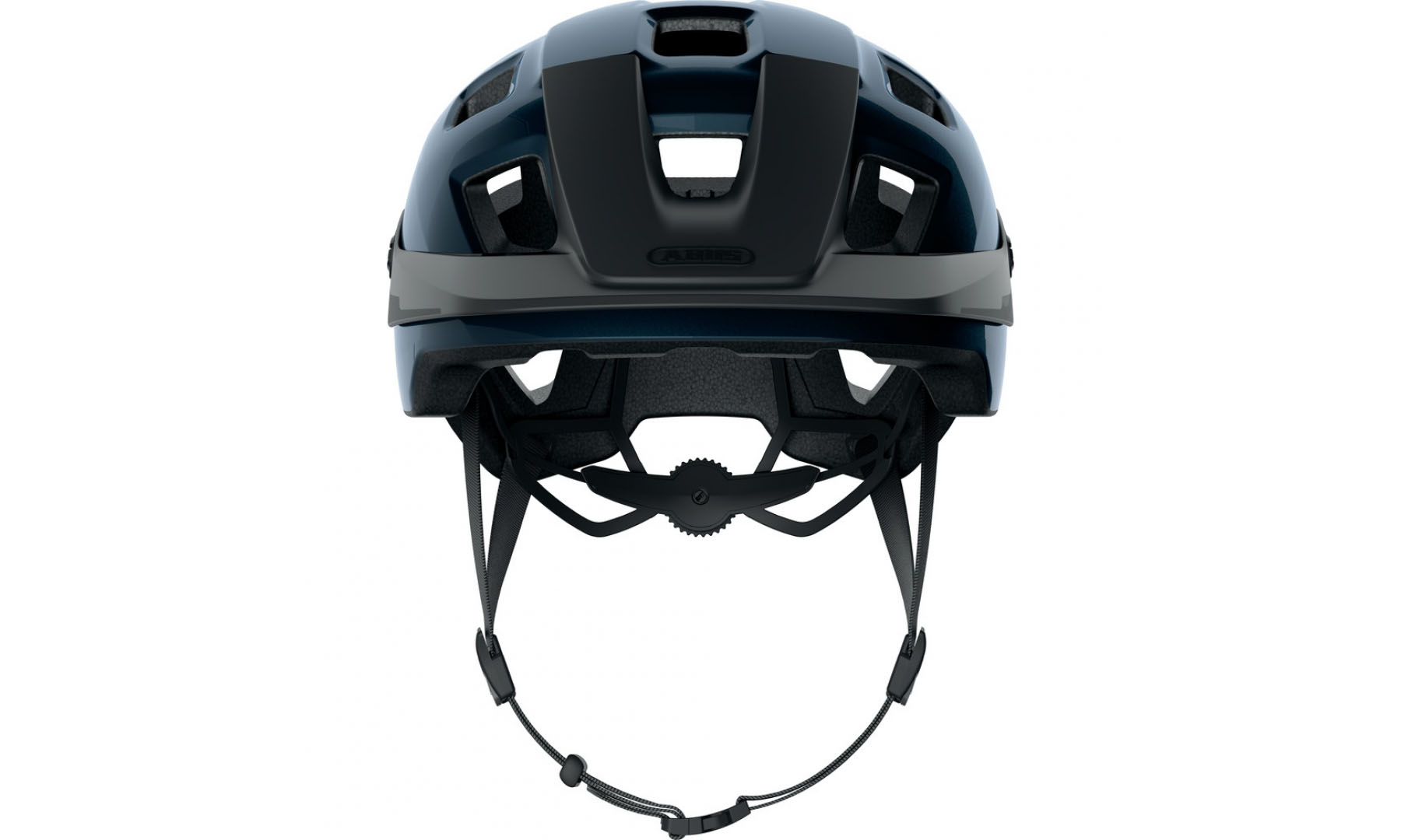 Велошлем спортивный ABUS MOTRIP Midnight Blue, размер L (57-61 см), темно-синий 3
