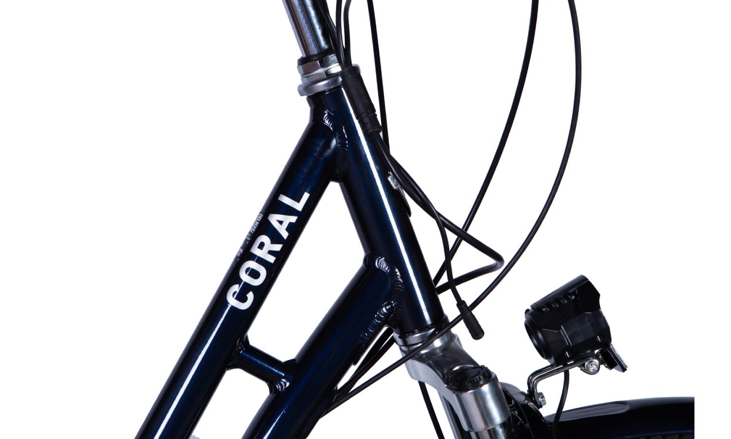 Електровелосипед Dorozhnik eCORAL 28" розмір L рама 19" 500W 48B 12.5 Ah темно-синій 2