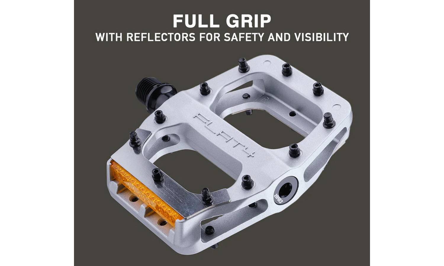 Педалі DMR Pedal Flat4 Silver 4 Педалі DMR Pedal Flat4 Silver 4