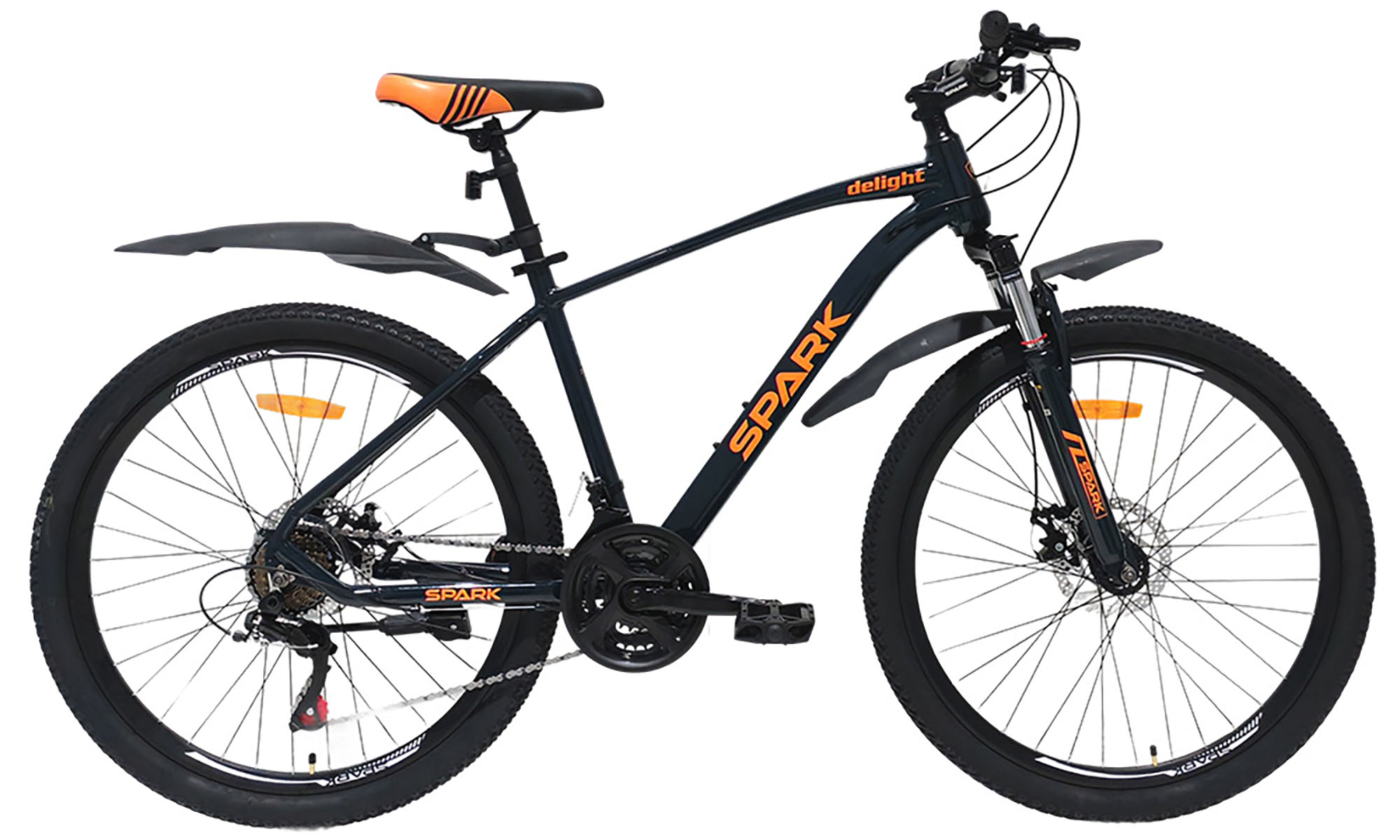 Велосипед SPARK DELIGHT 26", розмір M, рама 17", 2025, темно-синій 