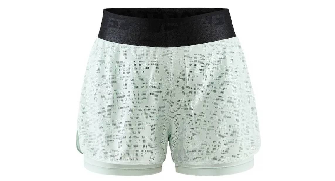 Фотография Шорты Craft CORE Charge Logo Shorts женские, размер XS, сезон SS 21, бирюзовый 