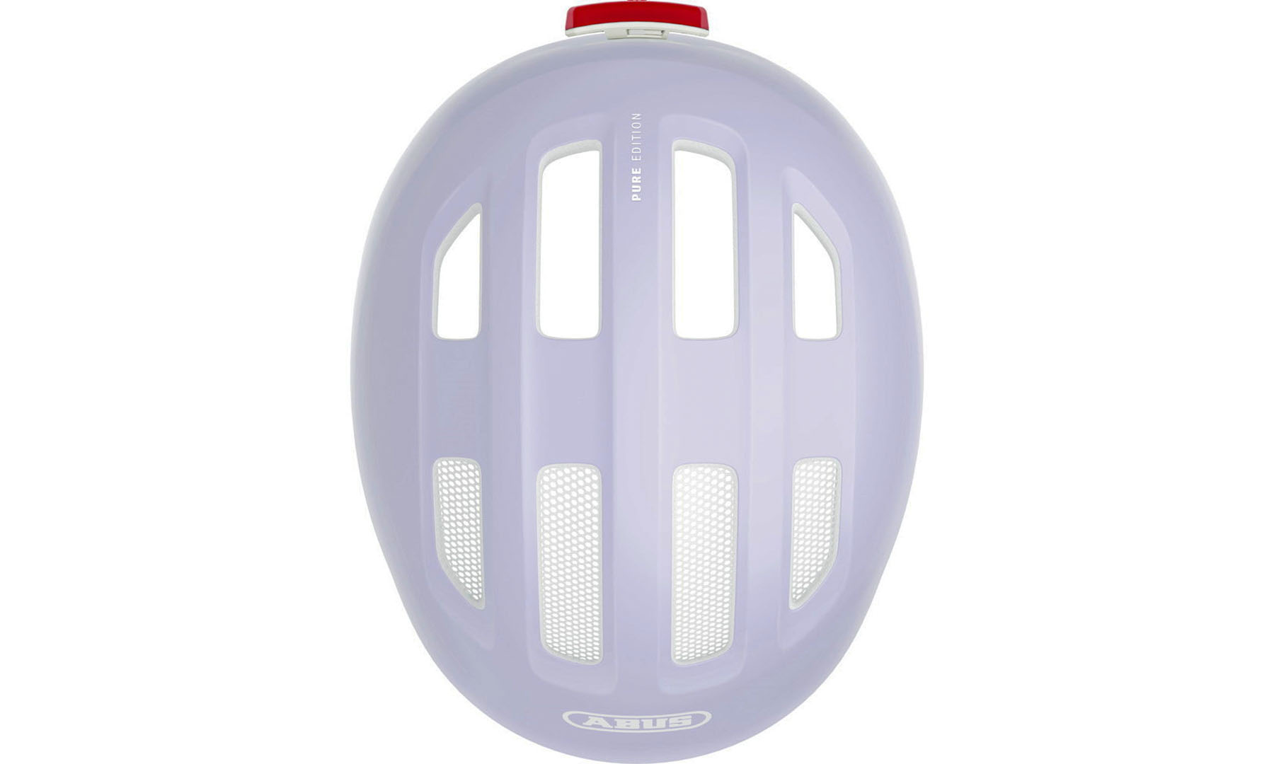 Велошолом дитячий ABUS SMILEY 3.0 ACE LED pure lavender, розмір M (50-55 см), бузковий 4 Велошолом дитячий ABUS SMILEY 3.0 ACE LED pure lavender, розмір M (50-55 см), бузковий 4