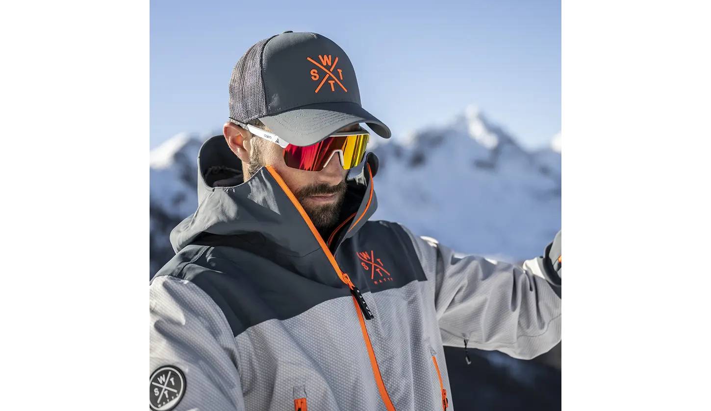 Очки Cairn Roc Light mat white-black 3