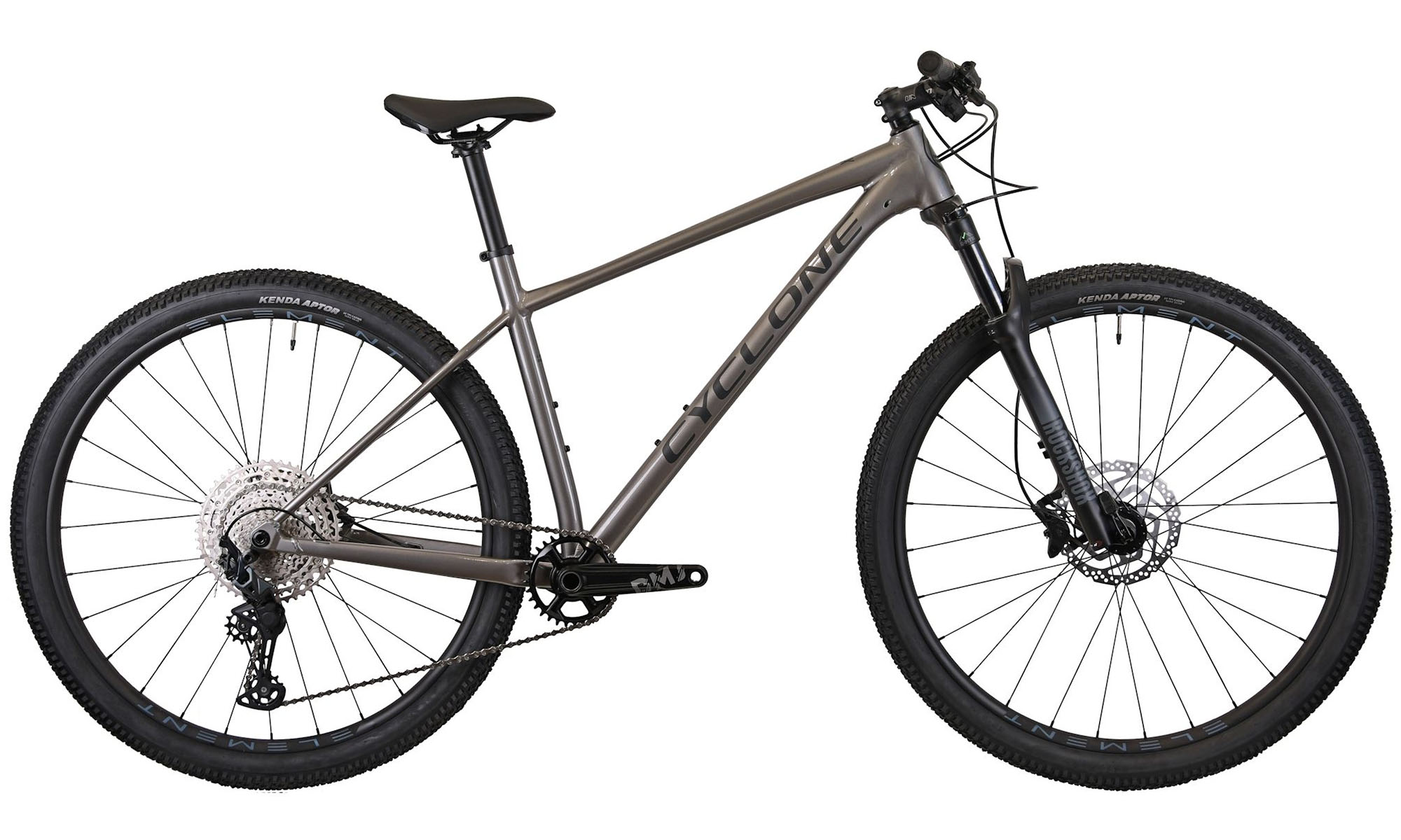 Велосипед CYCLONE SLX 29", размер M, год 2026, серый 