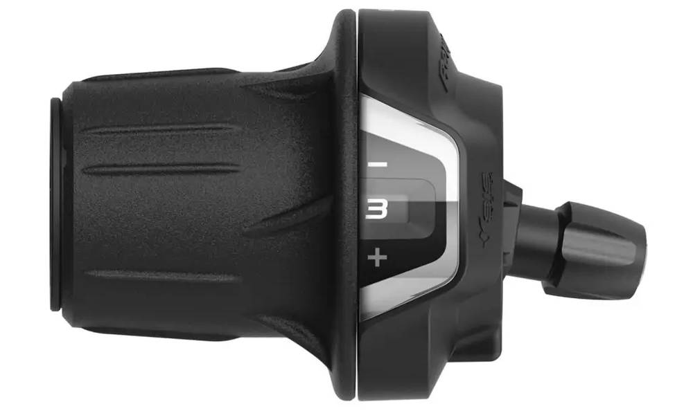 Грипшифт левый SHIMANO SL-RV300 3-скорости, с дисплеем черный 