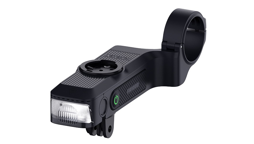 Велосипедная фара Ravemen FR1000 (1000 lm, 3000 mAh) с креплением для Garmin 