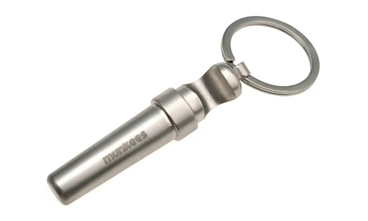 Munkees 3459 CorkScrew Steel Keechain 2