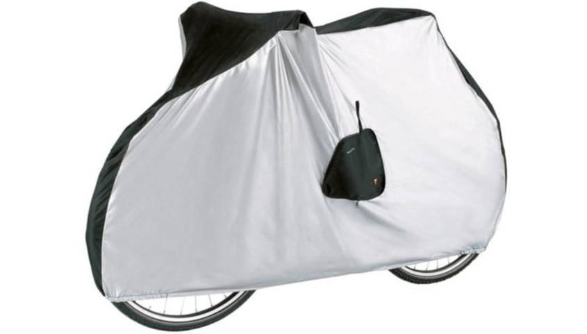 Фотография Чехол для велосипеда МТБ 27.5-29" Topeak Bike Cover нейлон, UV-защита, черно-серебристый