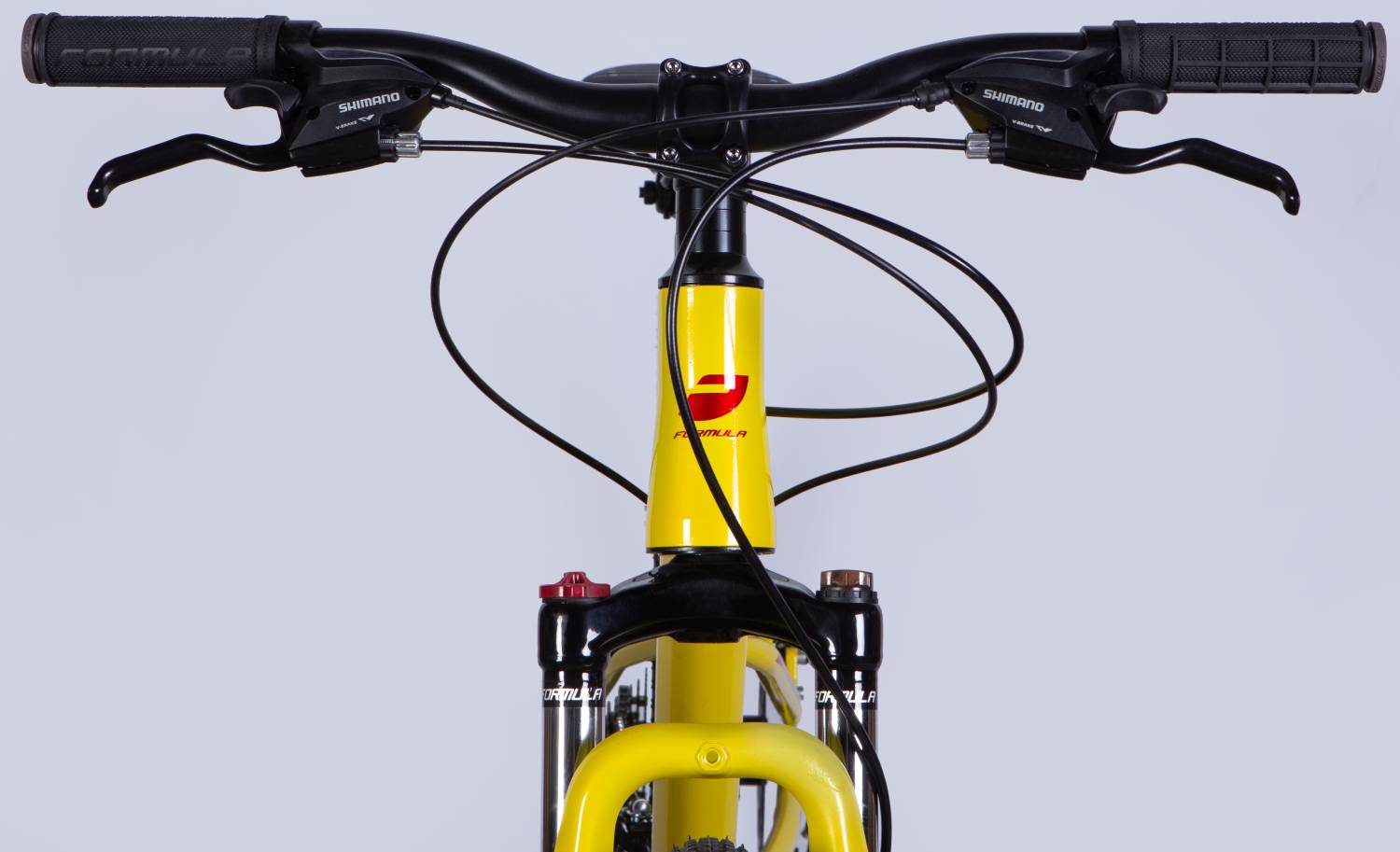 Велосипед Formula MOTION DD 26" размер XS рама 13" 2025 желто-черный 7