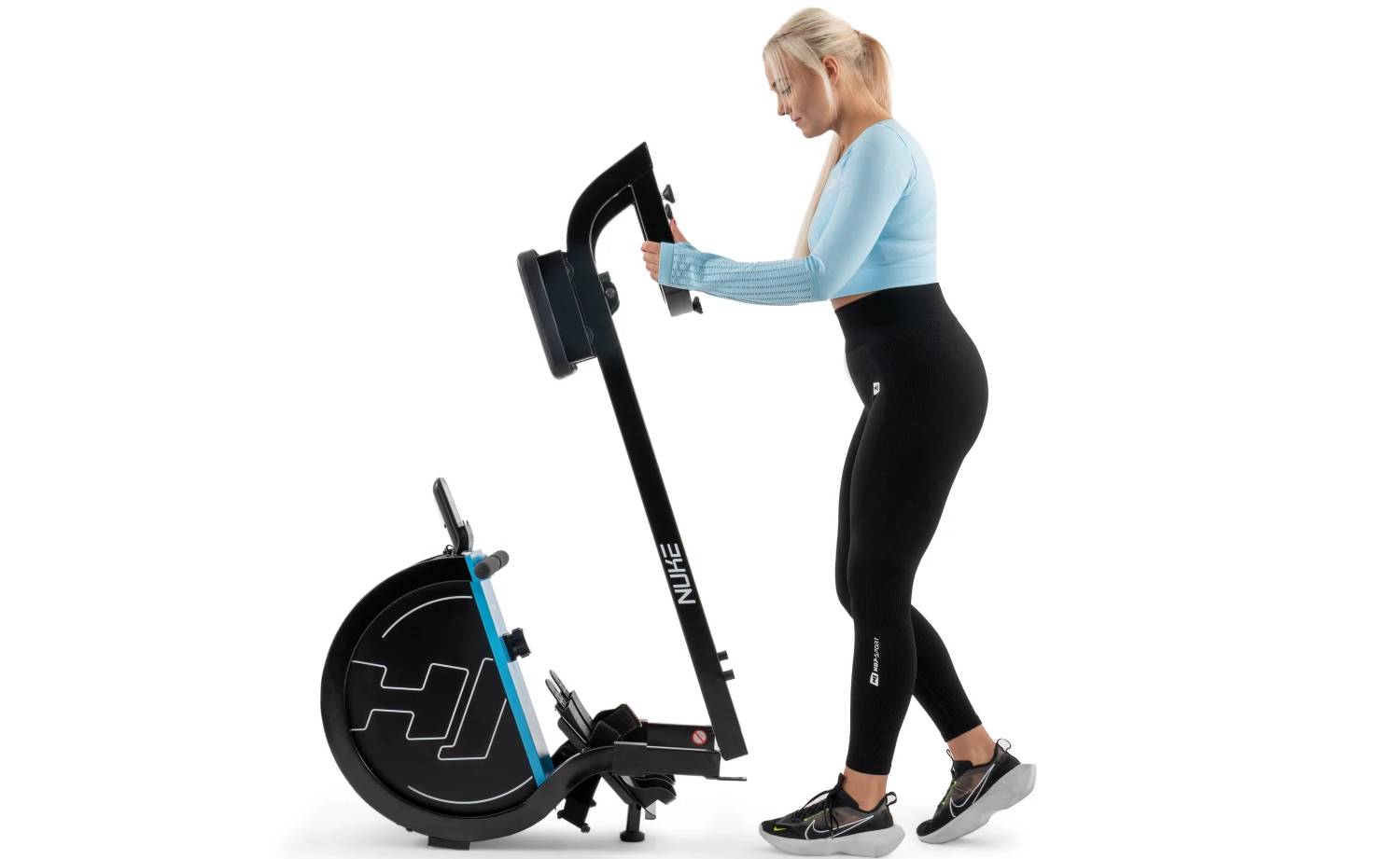 Гребний тренажер Hop-Sport HS-075R Nuke синій 7 Гребний тренажер Hop-Sport HS-075R Nuke синій 7