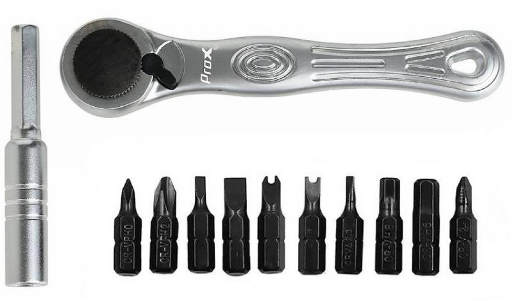 Ключ трещітка ProX KIT-15, 105мм з шестигранниками 5