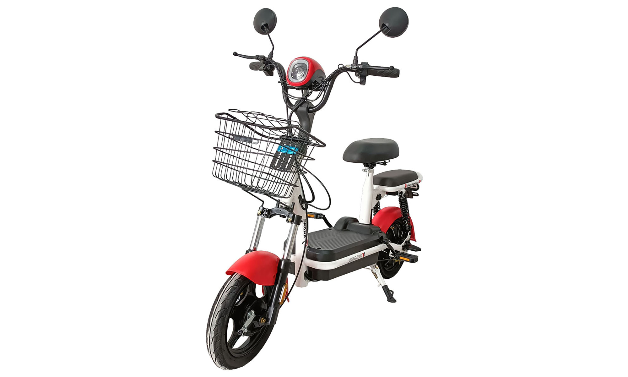Электровелосипед SPARK COMPACT 14" 48V/400W/12Ah Красный 