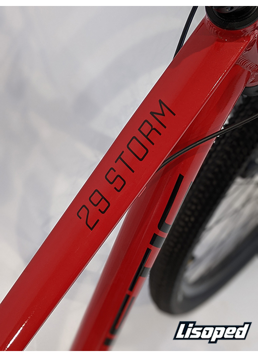 Велосипед Kinetic Storm 29” (2021) рама M, Red 5