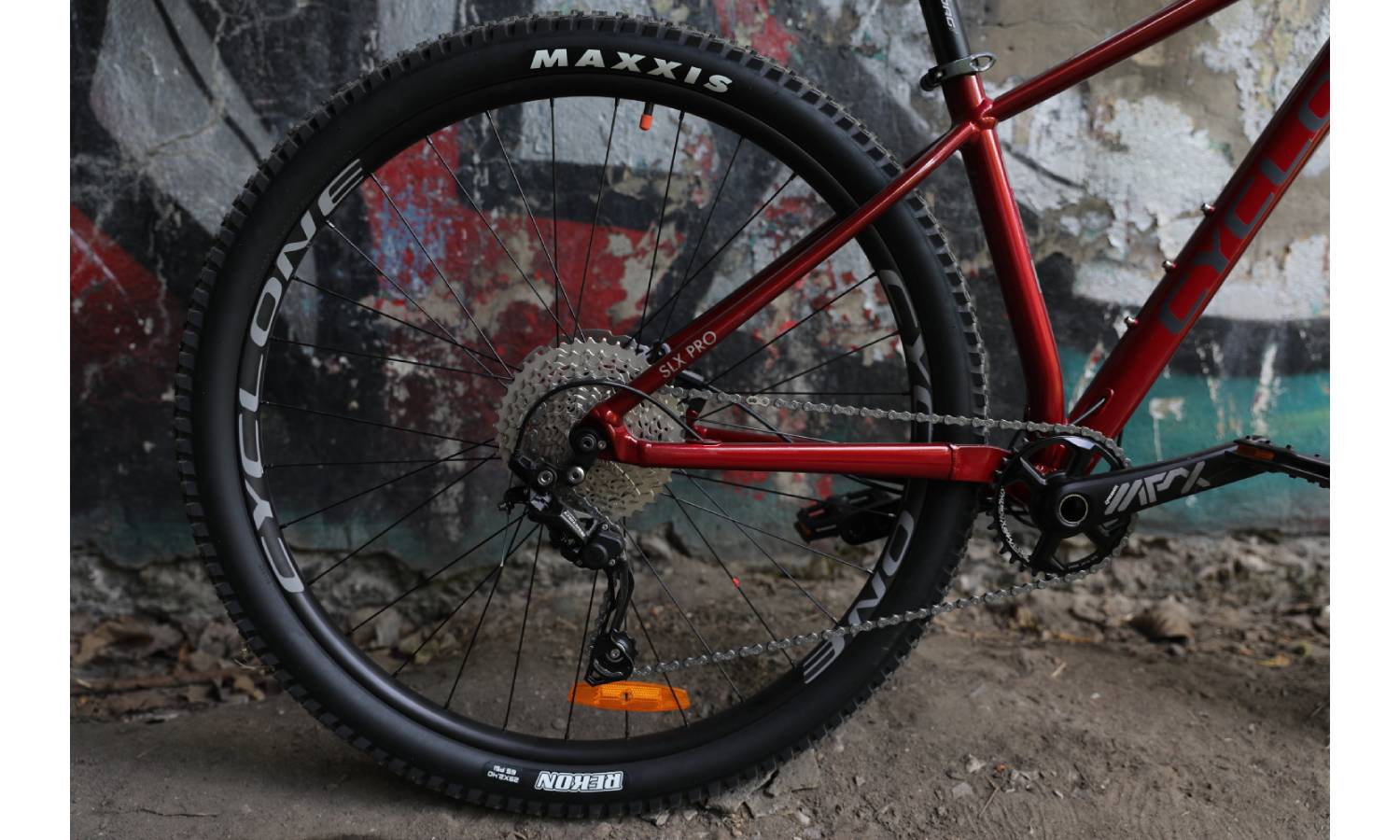 Велосипед Cyclone SLX PRO Trail 29" 2021, розмір S, червоний 2