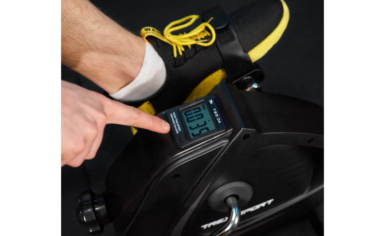 Мини велотренажер 2в1 Trex Sport TX-120BB BOIL для реабилитации черный 10