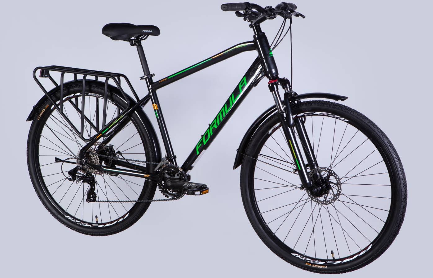 Велосипед Formula CURSOR MAN DD 28" розмір L рама 19" 2025 чорно-зелений 3 Велосипед Formula CURSOR MAN DD 28" розмір L рама 19" 2025 чорно-зелений 3