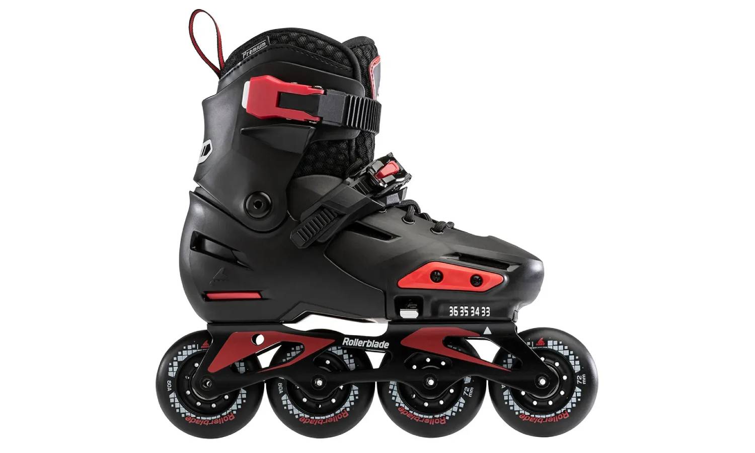 Ролики Rollerblade Apex 2023 black 33-36 4 Ролики Rollerblade Apex 2023 black 33-36 4