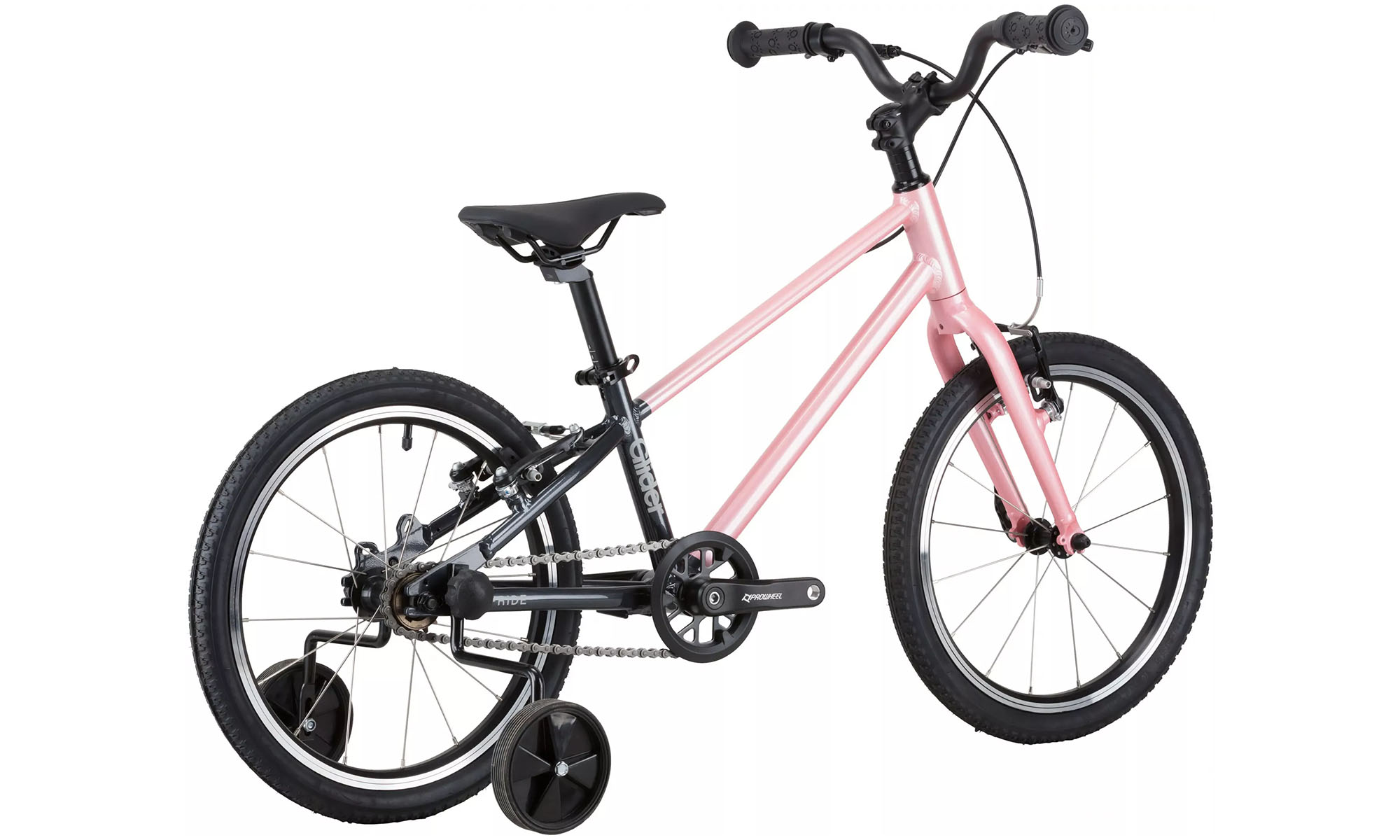 Велосипед Pride GLIDER 18, 18", рама One size, 2025, рожевий 2