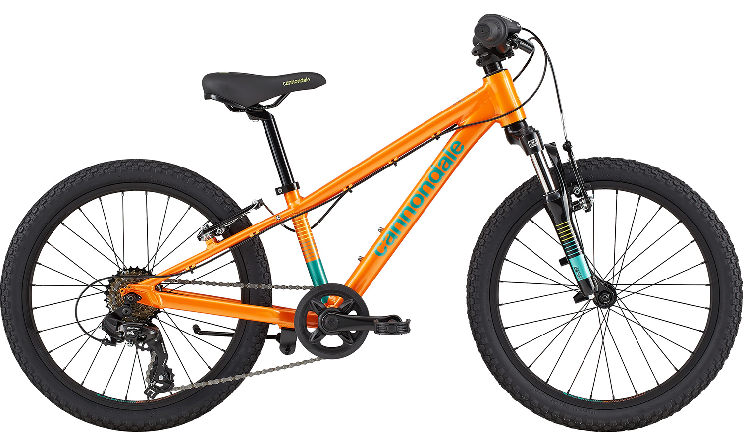 Фотография Велосипед Cannondale TRAIL GIRLS OS 20" 2021 Оранжевый 7