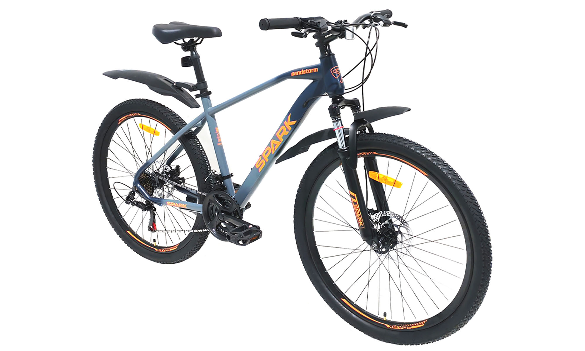 Велосипед SPARK SANDSTROM 26", размер M, рама 17", 2025, серый с темно-серым 4
