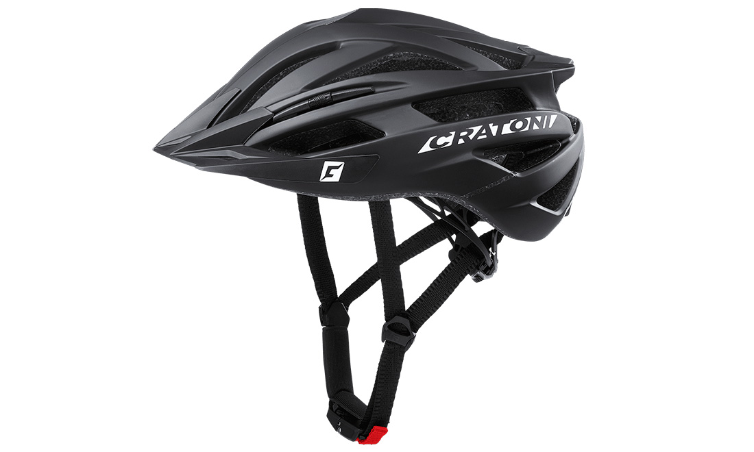 Фотография Велосипедный шлем Cratoni Agravic размер L/XL (58-62 см), Черный