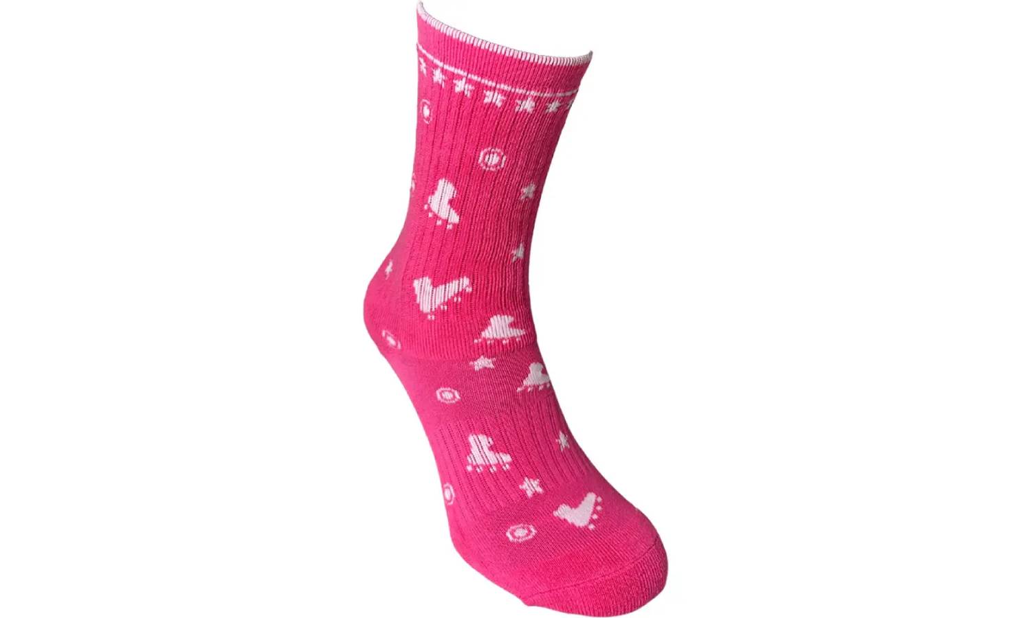 Фотографія Шкарпетки дитячі для роликів Micro Kids pink розмір S