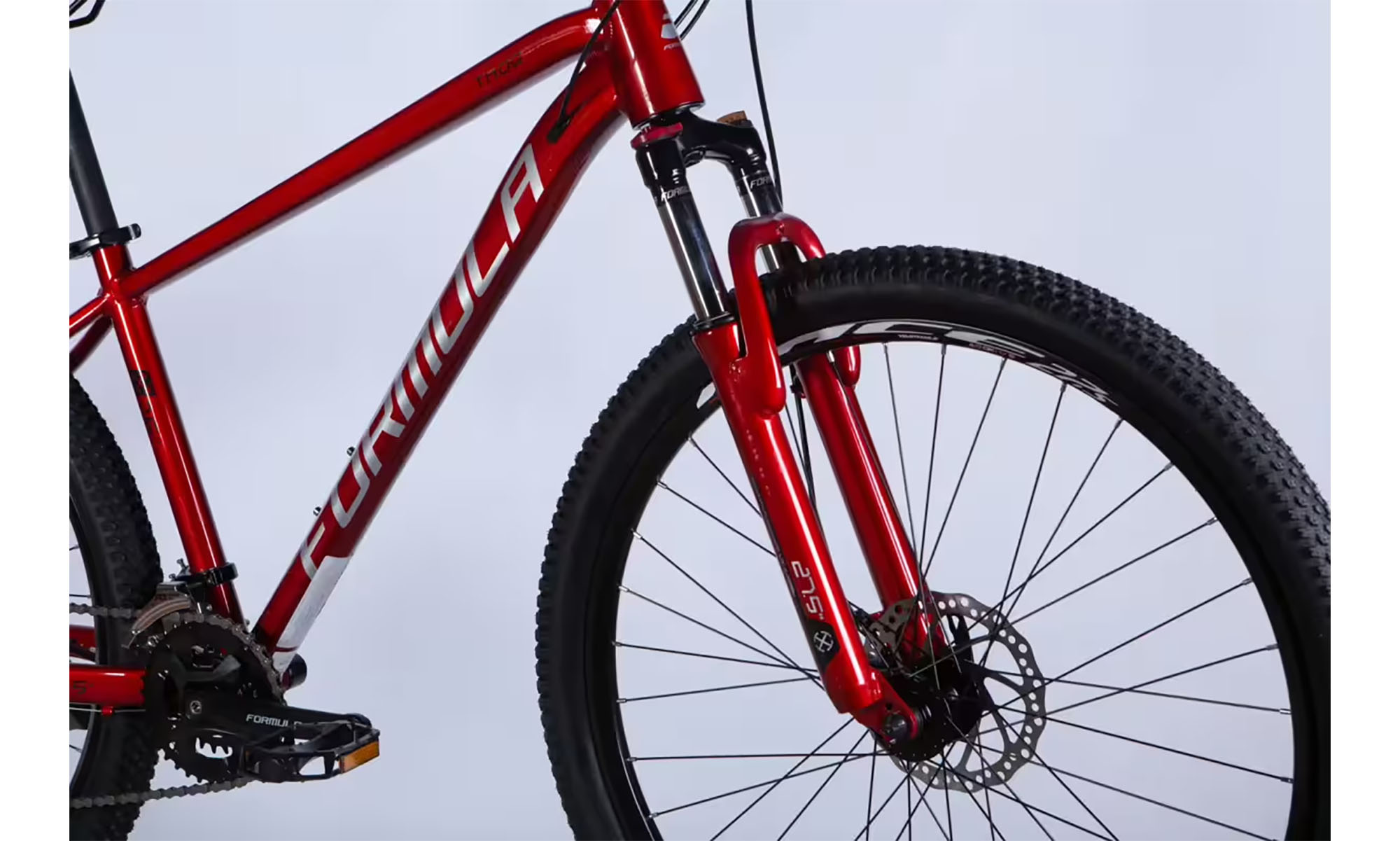 Велосипед Formula THOR DD CS 27.5", размер  S, рама 16", год 2026, красный 4