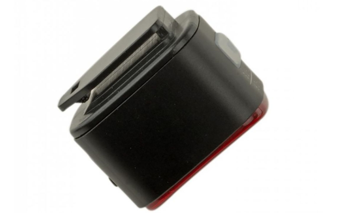 Фонарь стоп задний Author Cubus USB CobLed 50 lm, черный с красным рефлектором 4