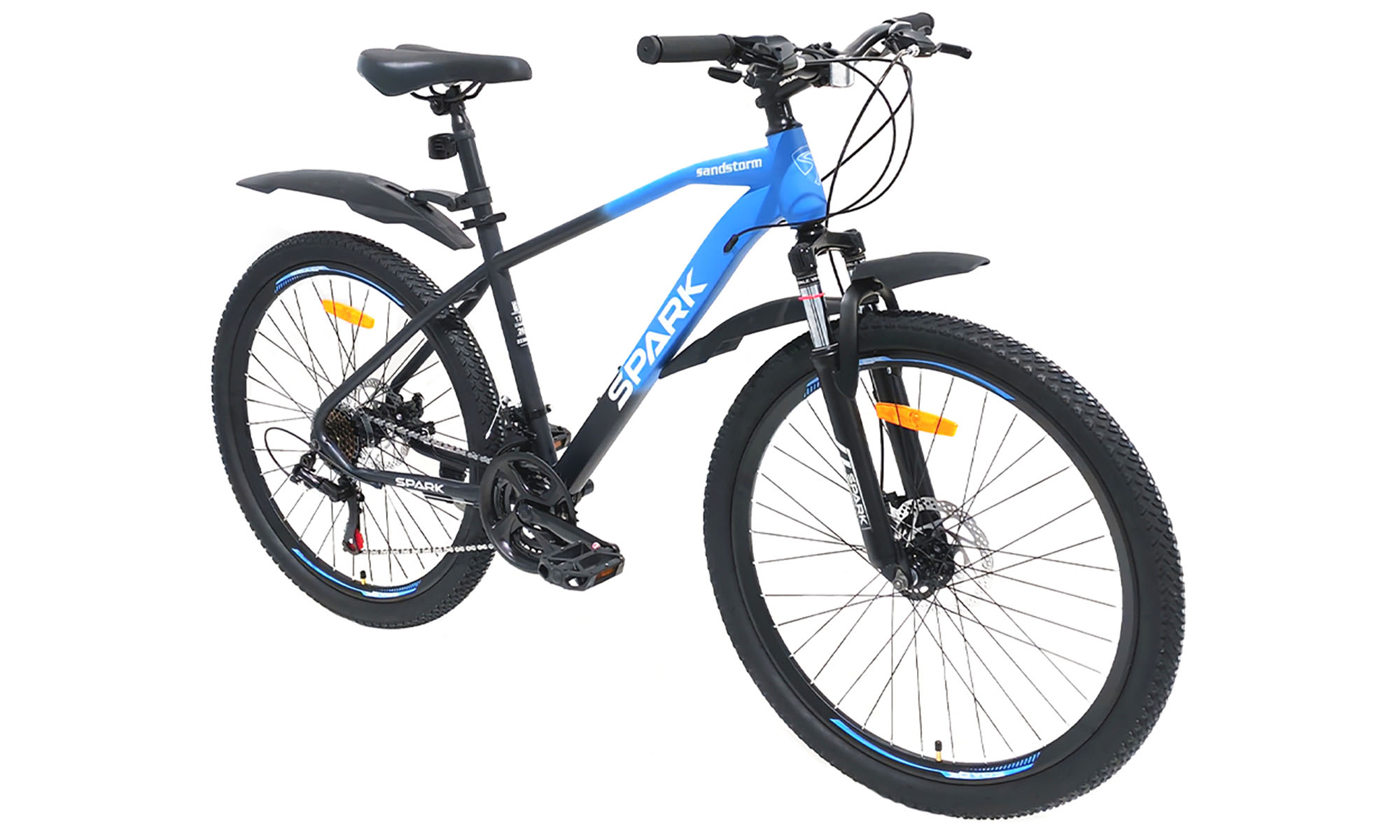Велосипед SPARK SANDSTROM 26", размер M, рама 17", 2025, синий с черным 4