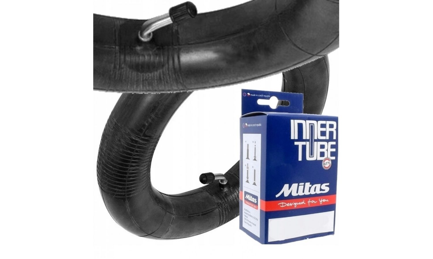 Камера Mitas 8" x1-1/4" AV кутовий