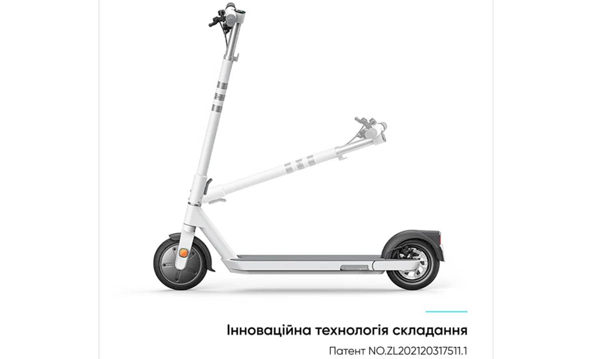 Электросамокат OKAI ES20-NEON 9" 300(600)W, 9.8Ah, NFC, App, белый 6 Электросамокат OKAI ES20-NEON 9" 300(600)W, 9.8Ah, NFC, App, белый 6