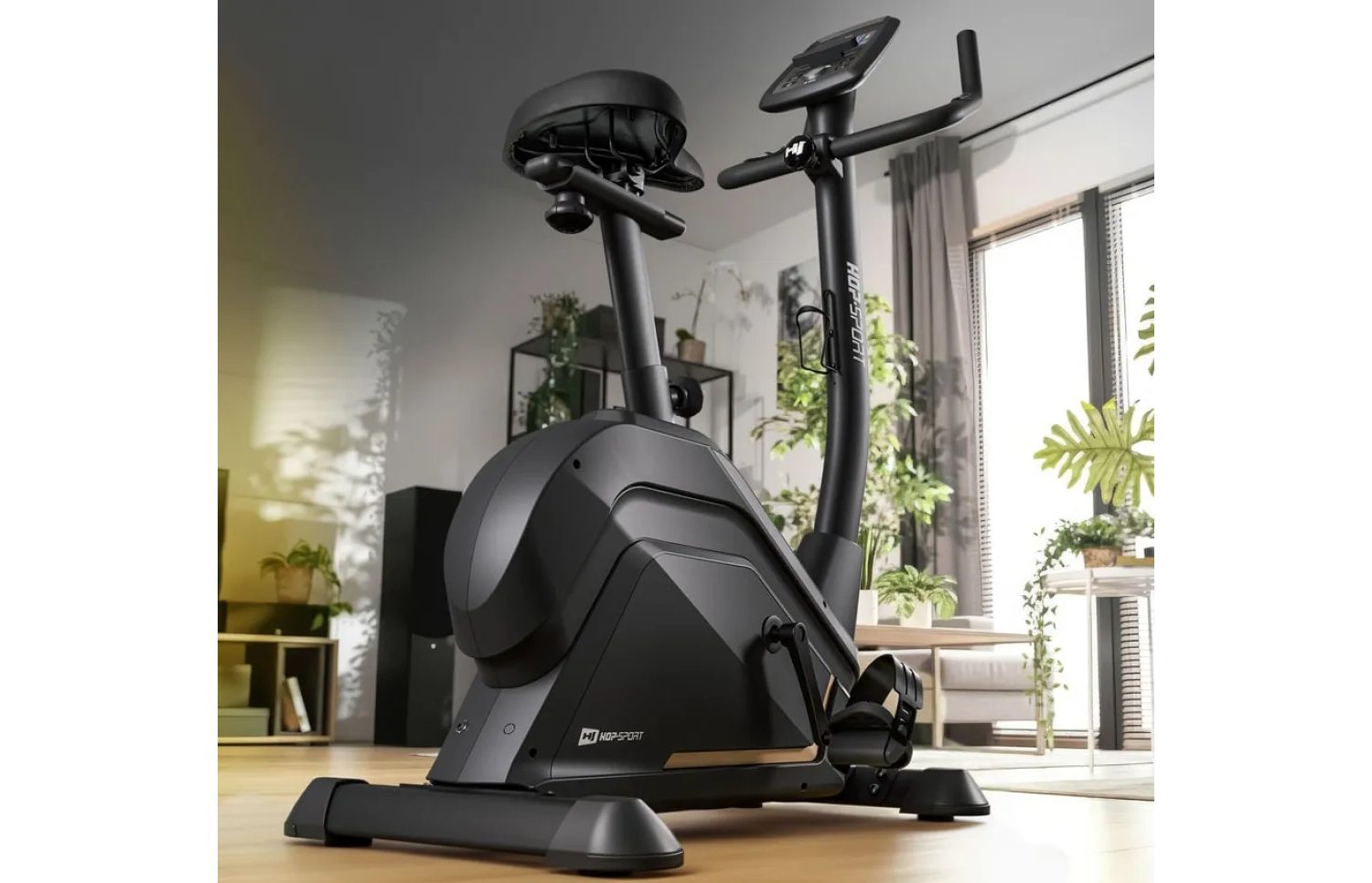 Велотренажер Hop-Sport HS-120H Argo чорний 5