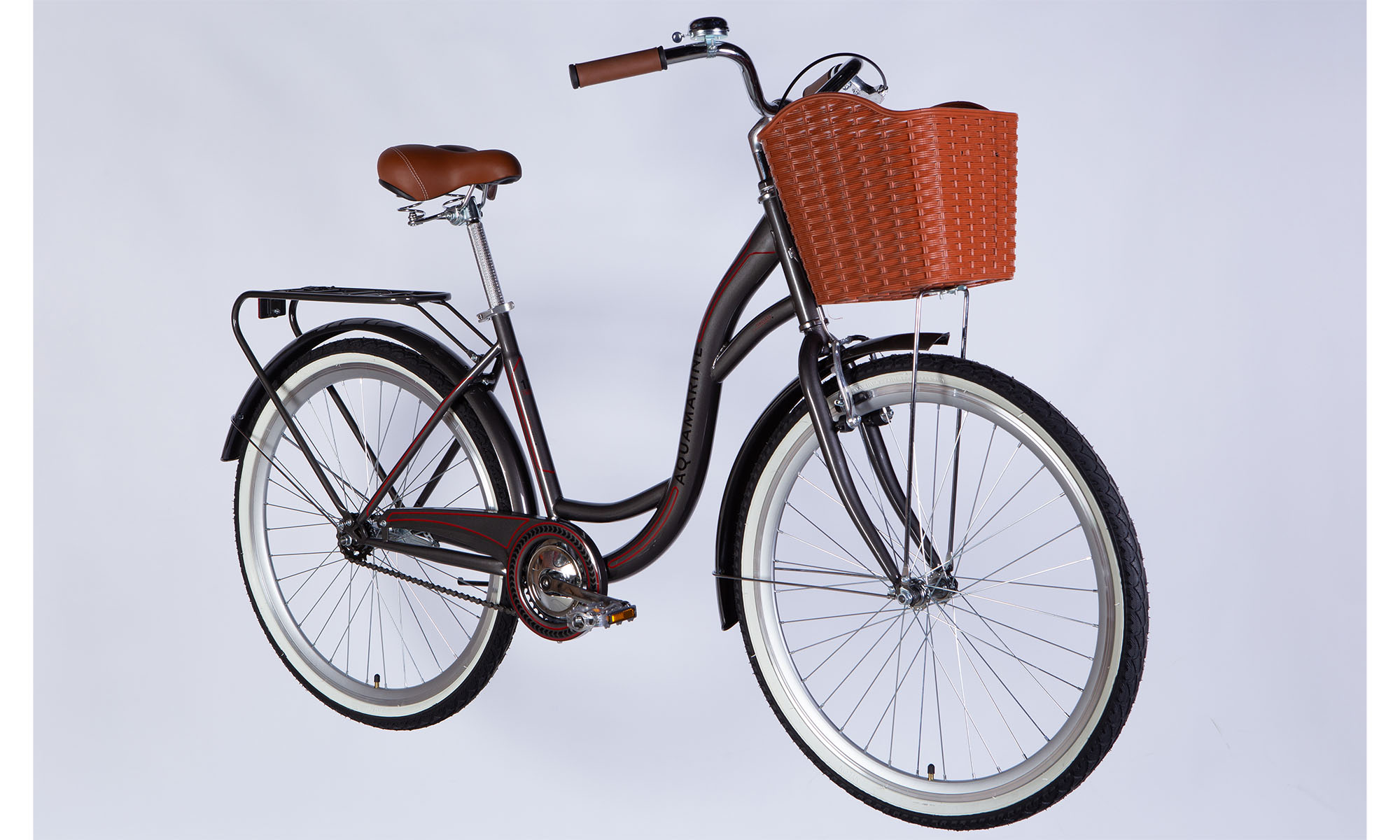 Фотография Велосипед Dorozhnik AQUAMARINE BH 28", размер L, рама- 19", 2025, серый 5