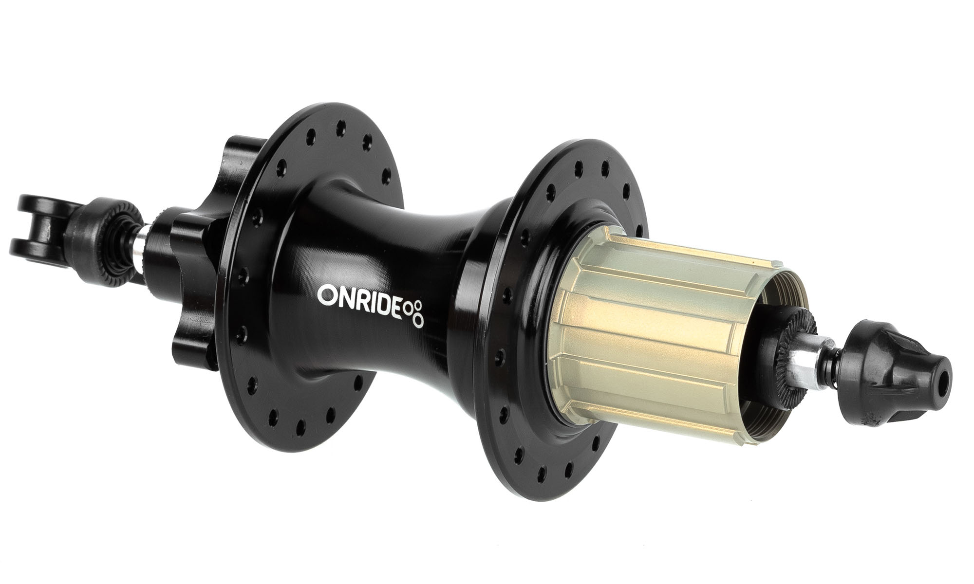 Втулка задняя ONRIDE Hub ProR, под кассету, HG, 32 отверстия, disc, пром., 135 QR, черная 
