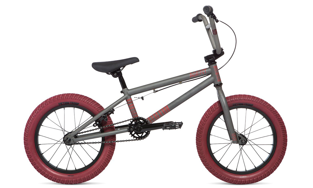 Велосипед Stolen AGENT 16" COMPLETE BIKE (2020) 2020 Сіро-червоний 5