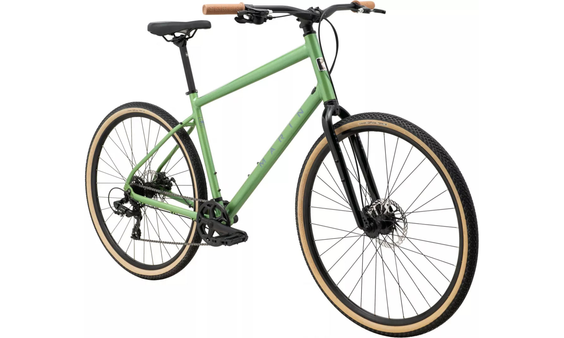 Велосипед 28" Marin Kentfield 1 размер рамы M 2024 Gloss Green/Black/Gray 3